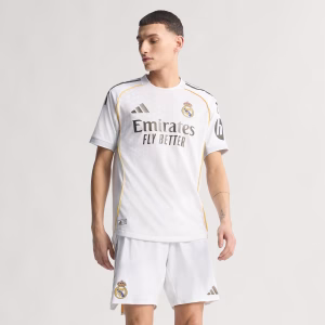 Áo Đấu Sân Nhà Real Madrid Mùa Giải 2025/2026 Chính Hãng